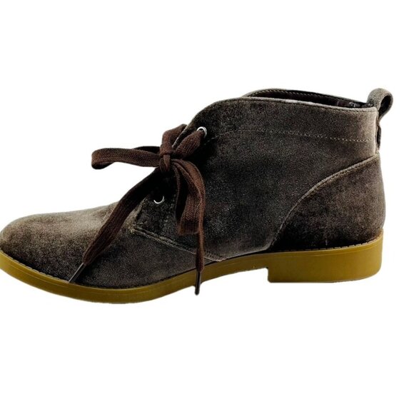Indigo Rd. Womens Velvet Lace-Up Ankle Boots Size 6M Brown - Picture 9 of 12